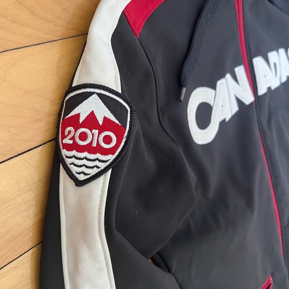Hudson's Bay Co Team Canada 2010 Vancouver Olympics Zip Up Hoodie Womens Small - Picture 4 of 8